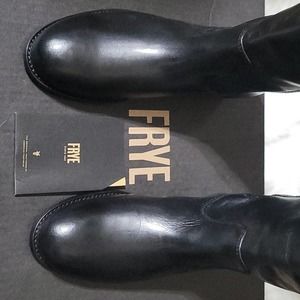 Frye Women's Melissa Button 2 Riding Boot Black
